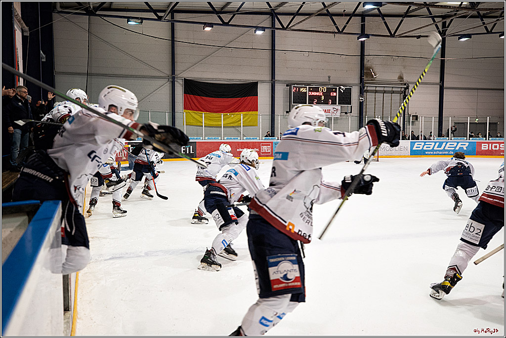 U20-DNL Meisterschaftsfinale;  Koelner Junghaie - Eisbaeren Juniors Berlin; Koeln, 27.03.2022